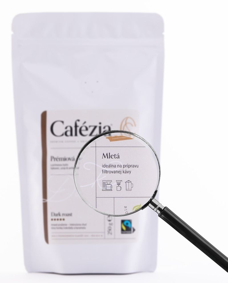 Mletá Cafézia príprava