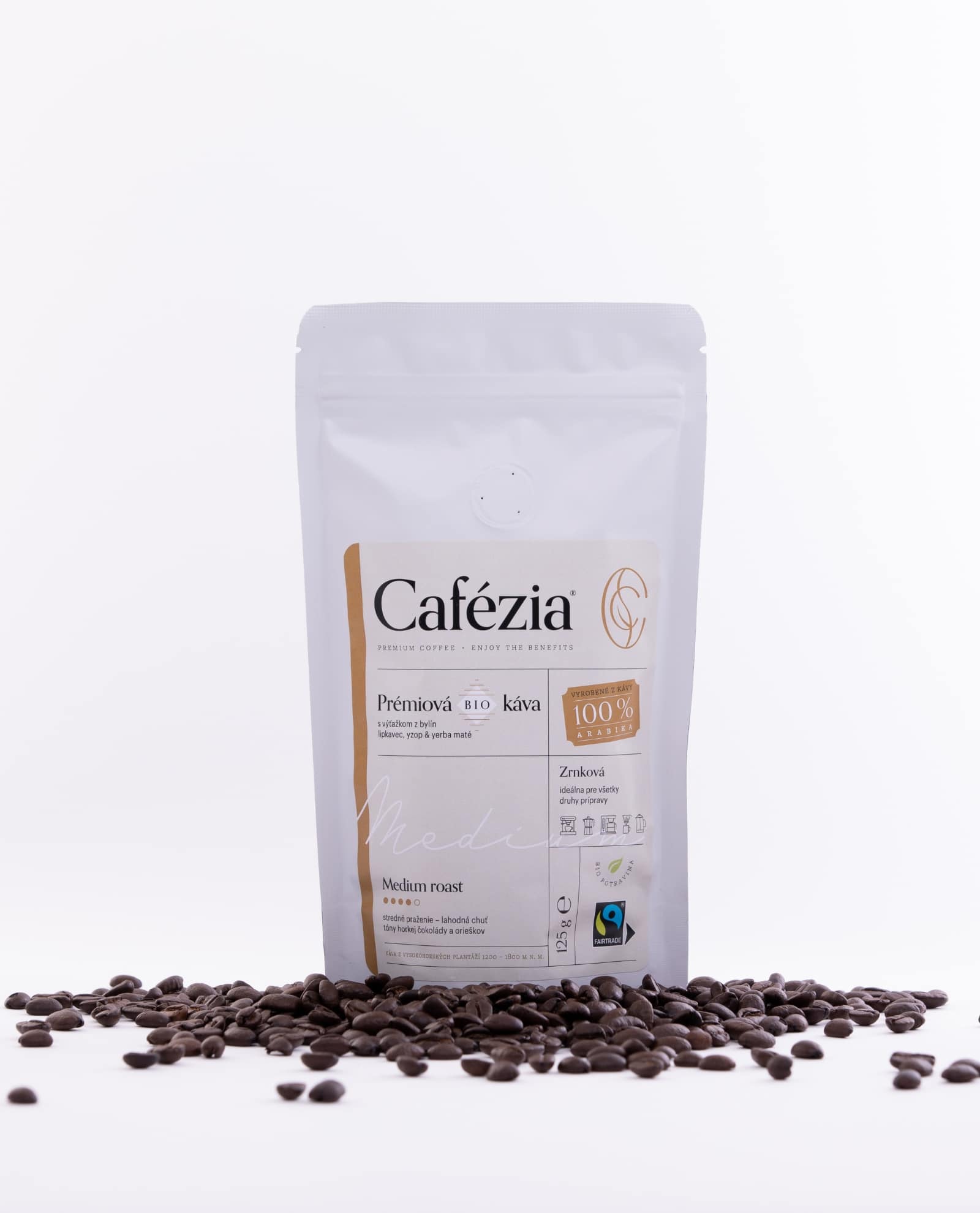 Cafézia Medium Roast 125g BIO