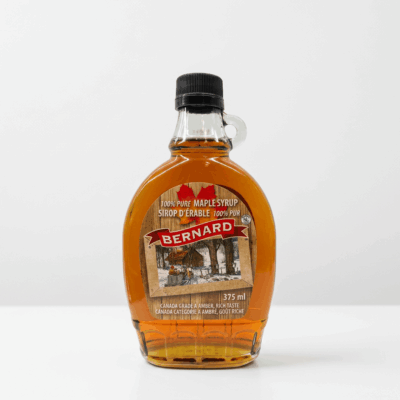 100 % čistý javorový sirup Grade A Amber z Kanady, Québec