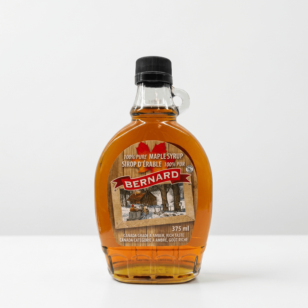 100 % čistý javorový sirup Grade A Amber z Kanady, Québec